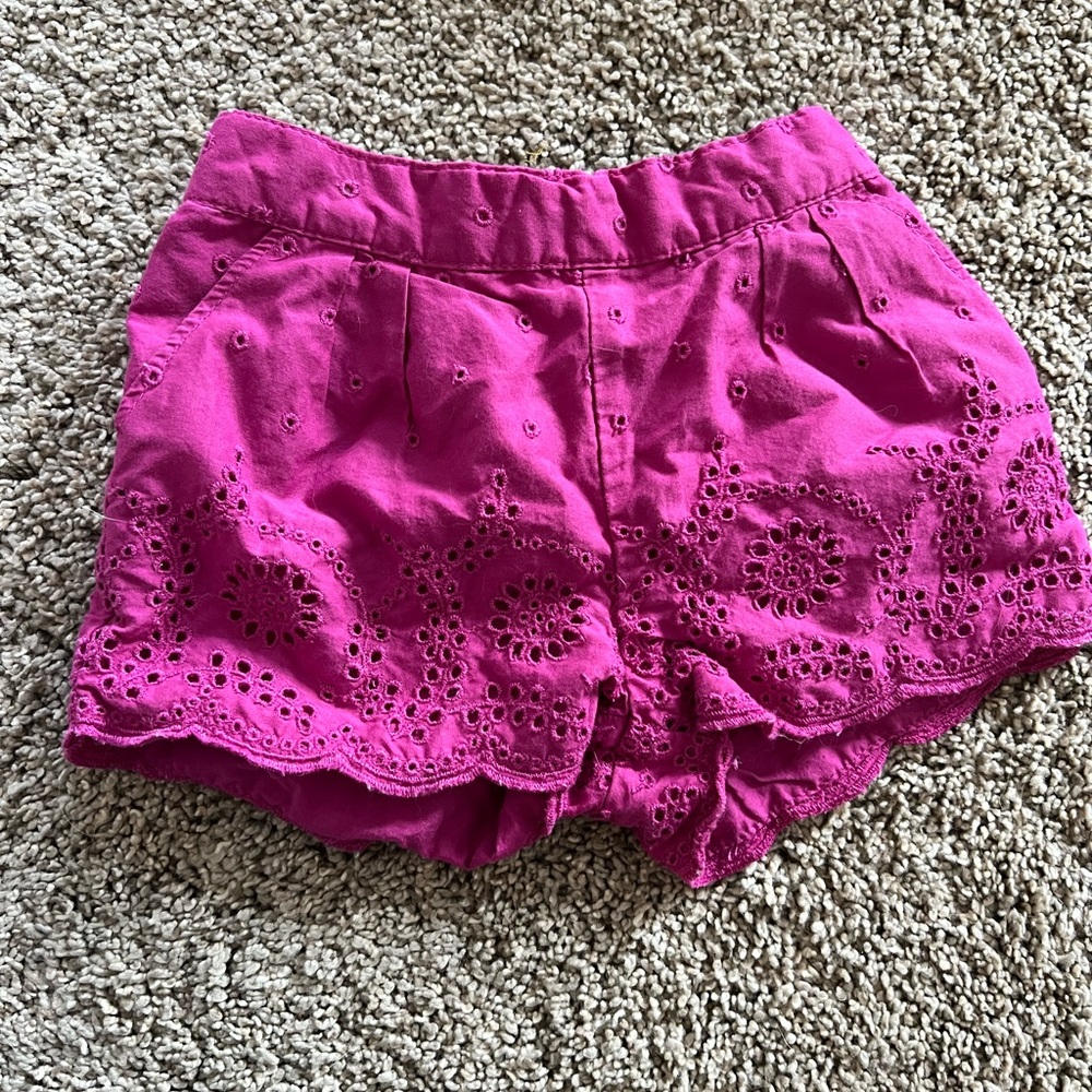 Fuchsia Gap Girls Shorts